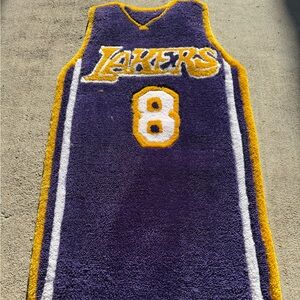 Vintage Kobe Lakers Rug